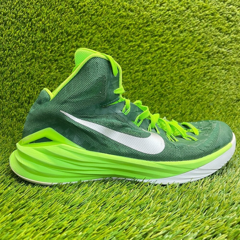 Nike Hyperdunk 2014 Mens Size 10.5 Green‎ Athletic Basketball Shoes Sneakers